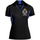DFW Queens Colorblock Performance Polo