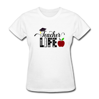 Teacher Life Women's T-Shirt - white
