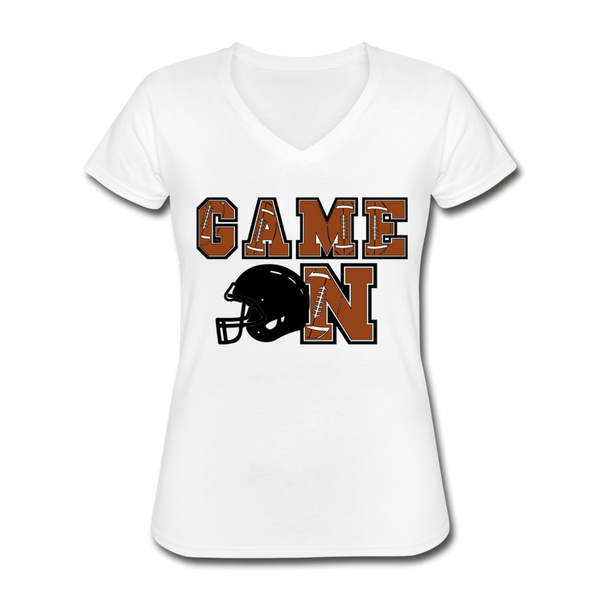 Game On, Football Fan T-Shirt - white