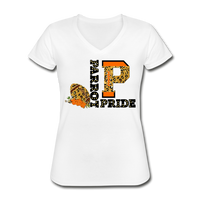 Parrot Pride Women's V-Neck T-Shirt - white