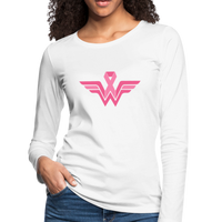 Cancer Fighting Shirt, Wonder Woman Shirt - white