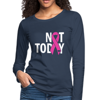 Cancer Fighting Shirt, Not Today Shirt - navy