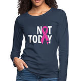 Cancer Fighting Shirt, Not Today Shirt - navy