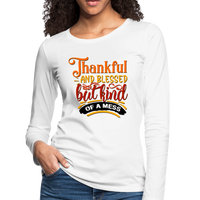 Thankful Shirt, Thanksgiving Shirt, Thankful Grateful Blessed, Fall Shirts, Thankful tee, Thanksgiving tee - white