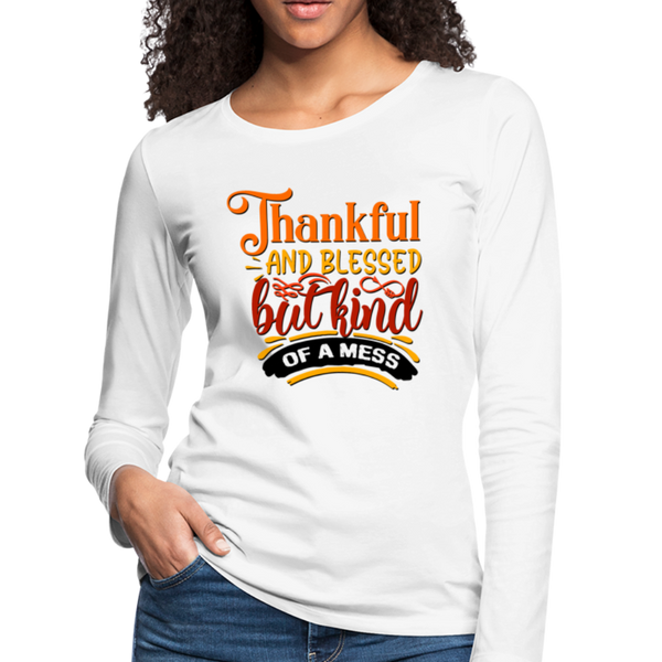 Thankful Shirt, Thanksgiving Shirt, Thankful Grateful Blessed, Fall Shirts, Thankful tee, Thanksgiving tee - white