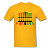 Kwanzaa Shirt, Kwanzaa Gift Unisex T-Shirt - gold