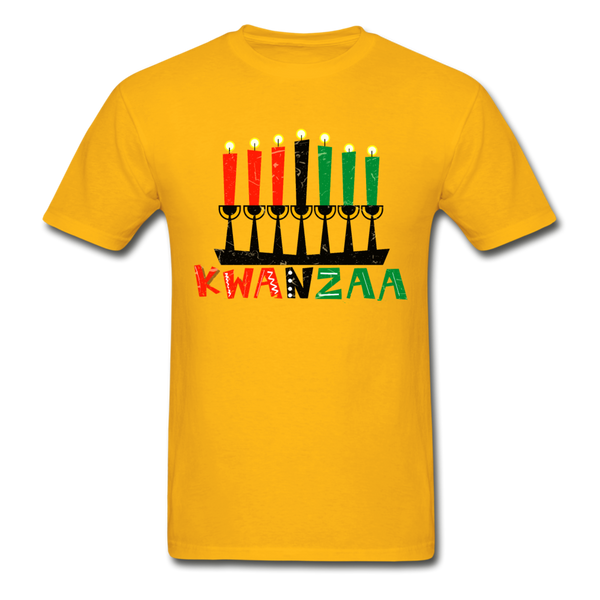 Kwanzaa Shirt, Kwanzaa Gift Unisex T-Shirt - gold