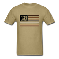 Black Lives Matter Melanin Flag, Black History Shirt - khaki