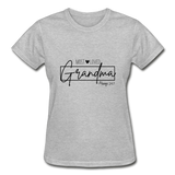 Always Loved Grandma Ladies T-Shirt - heather gray