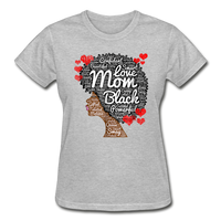 I Love Mom T-Shirt - heather gray