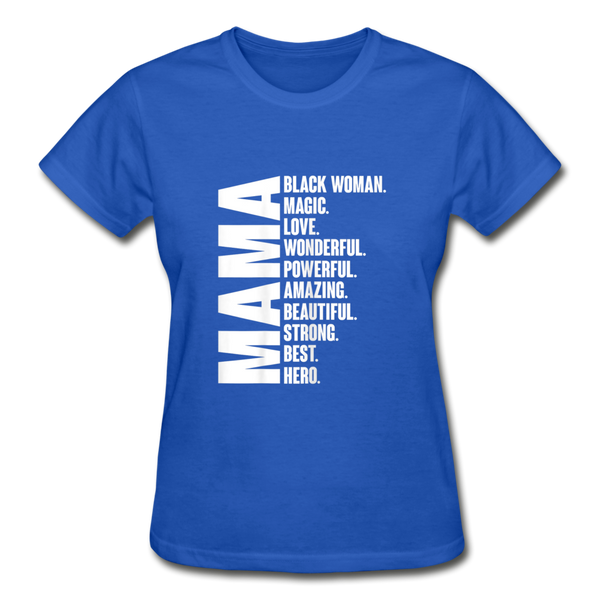 Mama T-Shirt - royal blue
