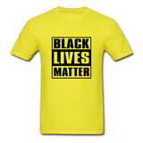 Black Lives Matter Unisex Shirt - yellow