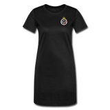 DFW Queens Women's T-Shirt Dress - black