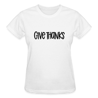 Give Thanks Shirt - white